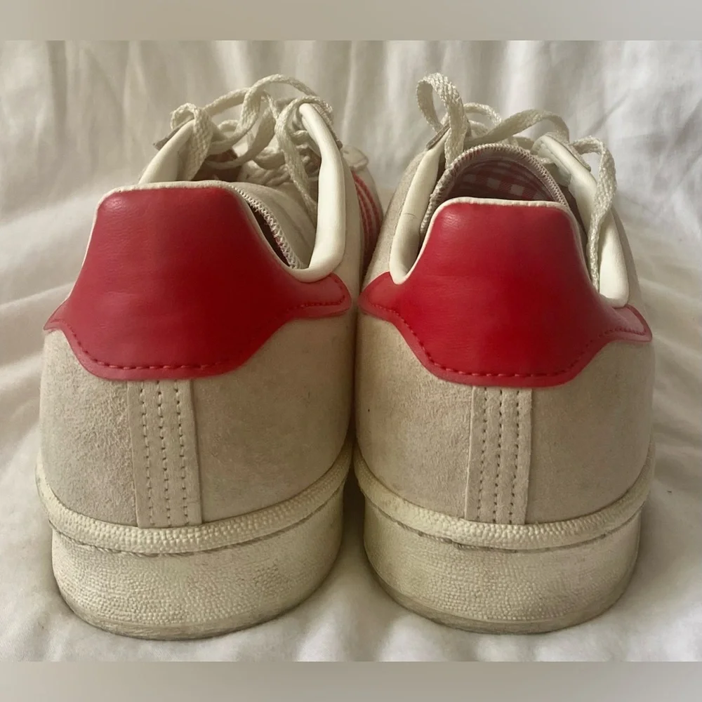 Adidas Men's Size 12 Campus 80s 'Off White Collegiate Red' Shoes GY4580